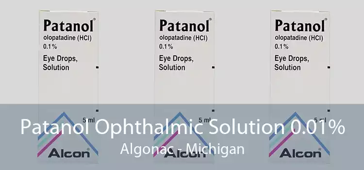 Patanol Ophthalmic Solution 0.01% Algonac - Michigan