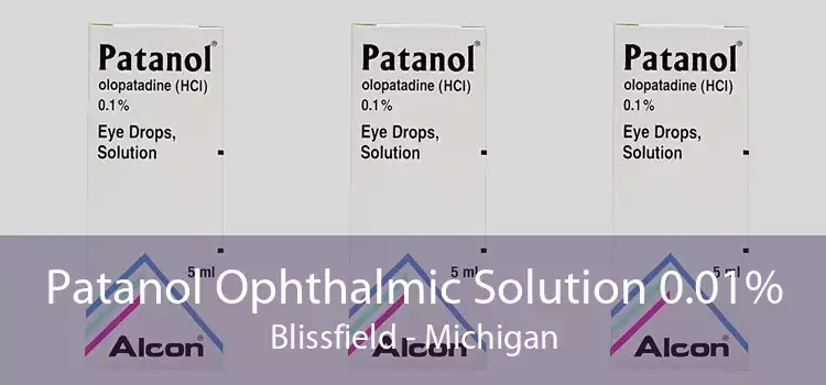 Patanol Ophthalmic Solution 0.01% Blissfield - Michigan