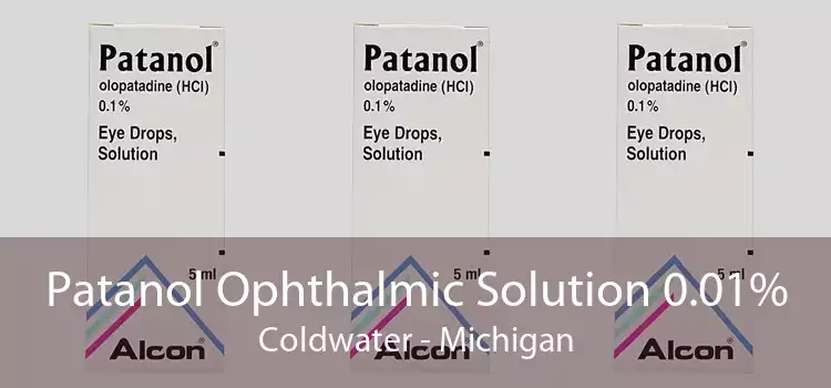Patanol Ophthalmic Solution 0.01% Coldwater - Michigan