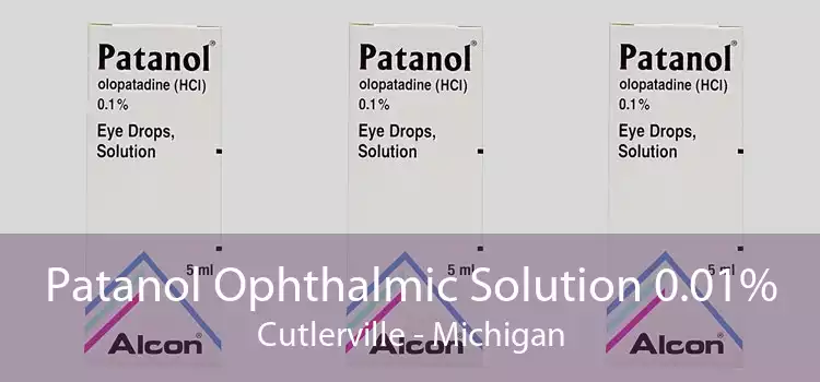 Patanol Ophthalmic Solution 0.01% Cutlerville - Michigan