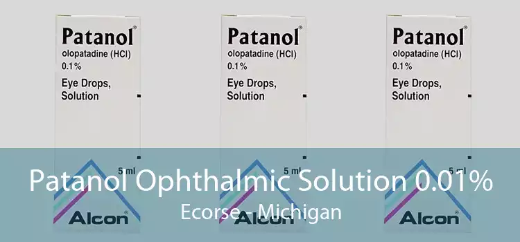 Patanol Ophthalmic Solution 0.01% Ecorse - Michigan