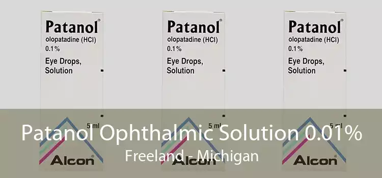 Patanol Ophthalmic Solution 0.01% Freeland - Michigan