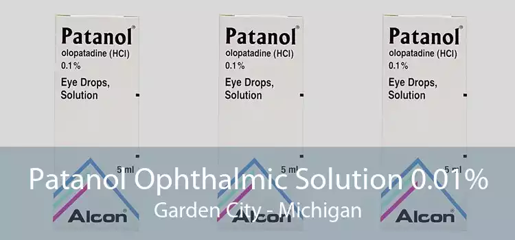 Patanol Ophthalmic Solution 0.01% Garden City - Michigan