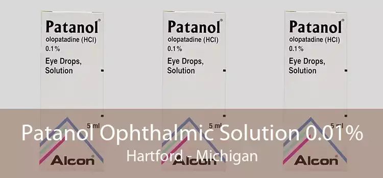 Patanol Ophthalmic Solution 0.01% Hartford - Michigan