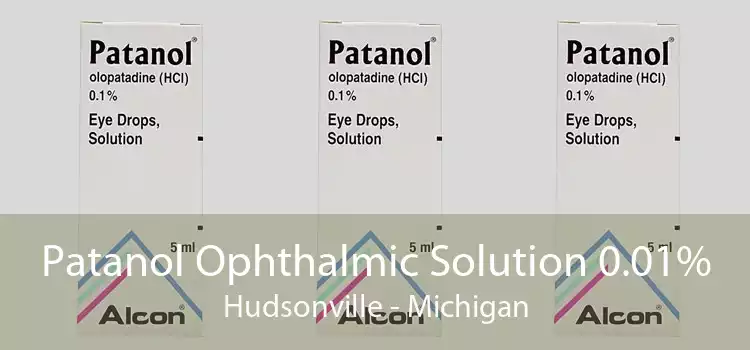 Patanol Ophthalmic Solution 0.01% Hudsonville - Michigan