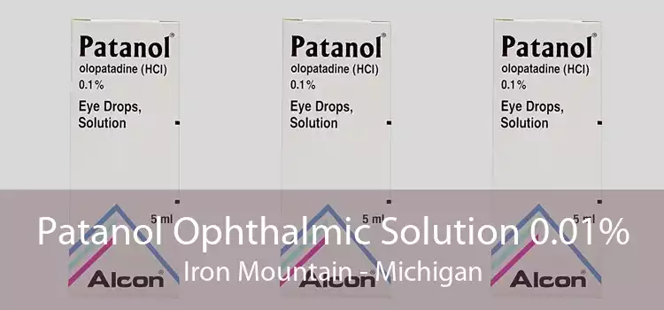 Patanol Ophthalmic Solution 0.01% Iron Mountain - Michigan