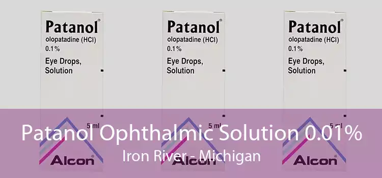 Patanol Ophthalmic Solution 0.01% Iron River - Michigan