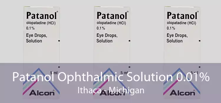 Patanol Ophthalmic Solution 0.01% Ithaca - Michigan