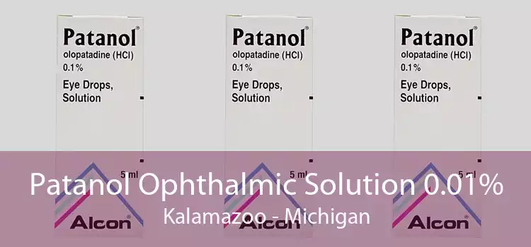 Patanol Ophthalmic Solution 0.01% Kalamazoo - Michigan