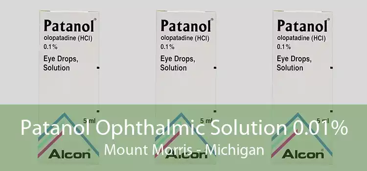 Patanol Ophthalmic Solution 0.01% Mount Morris - Michigan