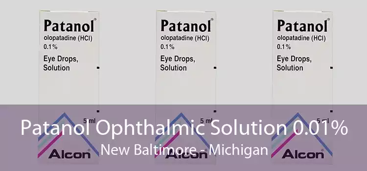 Patanol Ophthalmic Solution 0.01% New Baltimore - Michigan