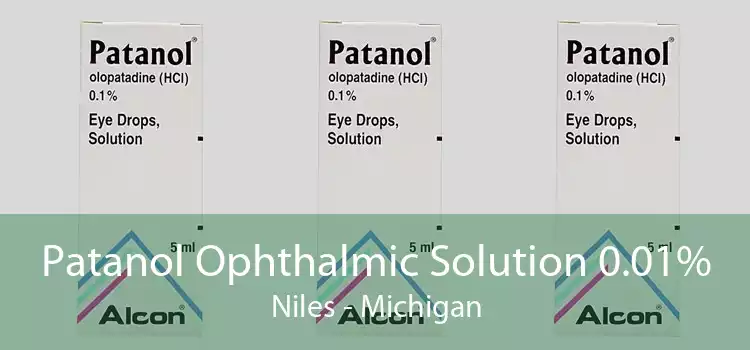Patanol Ophthalmic Solution 0.01% Niles - Michigan