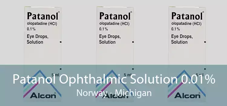 Patanol Ophthalmic Solution 0.01% Norway - Michigan