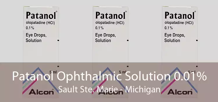 Patanol Ophthalmic Solution 0.01% Sault Ste. Marie - Michigan