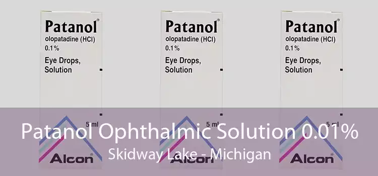 Patanol Ophthalmic Solution 0.01% Skidway Lake - Michigan