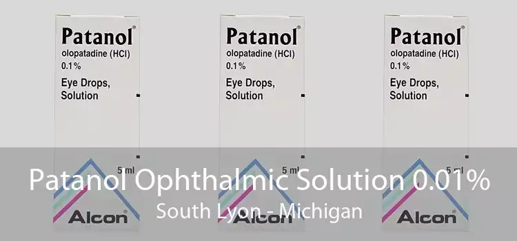 Patanol Ophthalmic Solution 0.01% South Lyon - Michigan