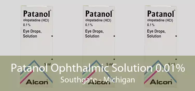 Patanol Ophthalmic Solution 0.01% Southgate - Michigan
