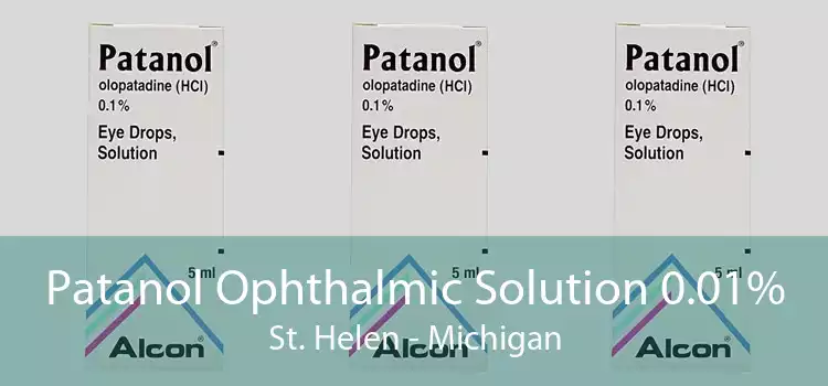 Patanol Ophthalmic Solution 0.01% St. Helen - Michigan