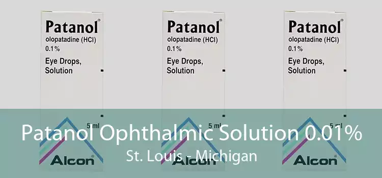 Patanol Ophthalmic Solution 0.01% St. Louis - Michigan