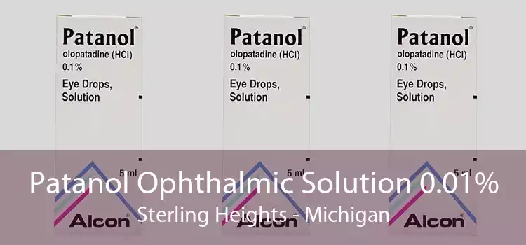 Patanol Ophthalmic Solution 0.01% Sterling Heights - Michigan
