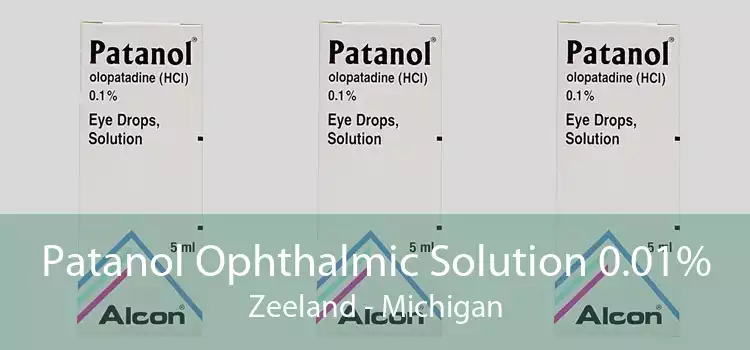Patanol Ophthalmic Solution 0.01% Zeeland - Michigan