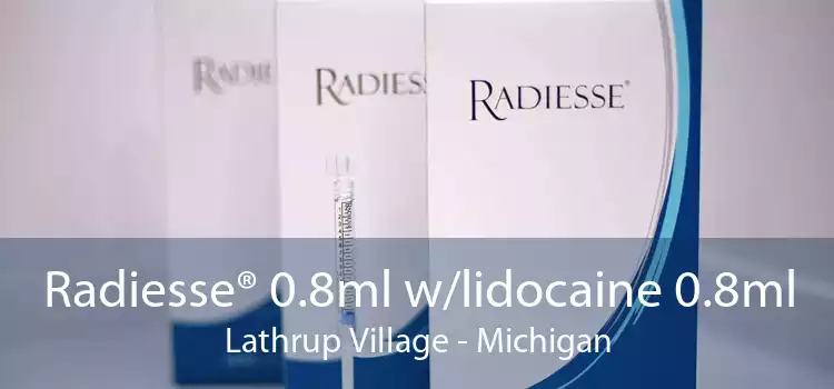 Radiesse® 0.8ml w/lidocaine 0.8ml Lathrup Village - Michigan