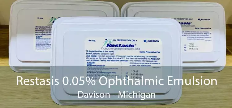 Restasis 0.05% Ophthalmic Emulsion Davison - Michigan