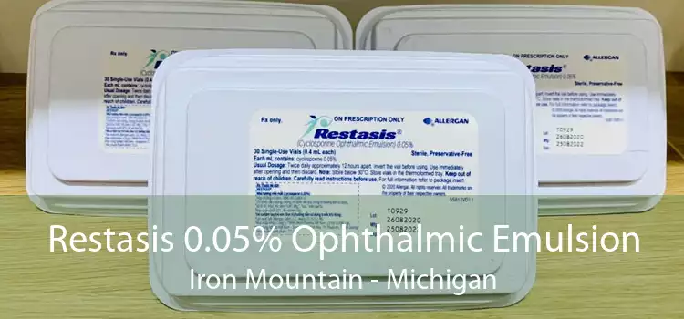 Restasis 0.05% Ophthalmic Emulsion Iron Mountain - Michigan