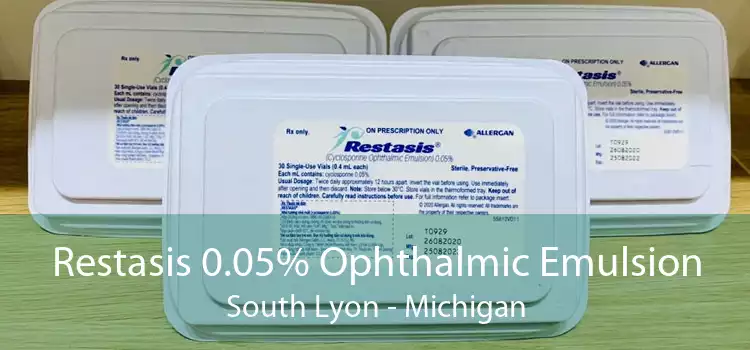 Restasis 0.05% Ophthalmic Emulsion South Lyon - Michigan