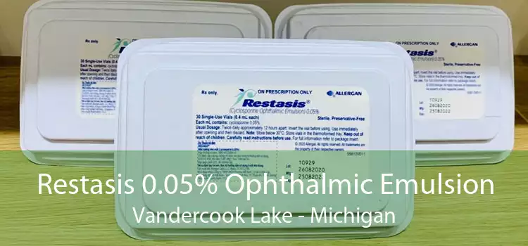 Restasis 0.05% Ophthalmic Emulsion Vandercook Lake - Michigan