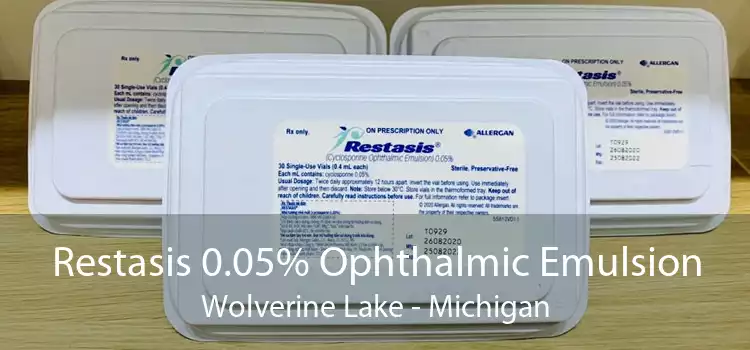 Restasis 0.05% Ophthalmic Emulsion Wolverine Lake - Michigan