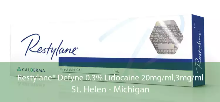 Restylane® Defyne 0.3% Lidocaine 20mg/ml,3mg/ml St. Helen - Michigan