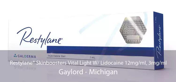 Restylane® Skinboosters Vital Light W/ Lidocaine 12mg/ml, 3mg/ml Gaylord - Michigan