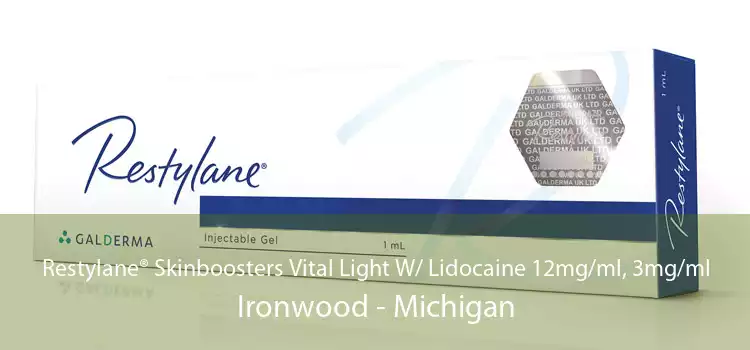 Restylane® Skinboosters Vital Light W/ Lidocaine 12mg/ml, 3mg/ml Ironwood - Michigan