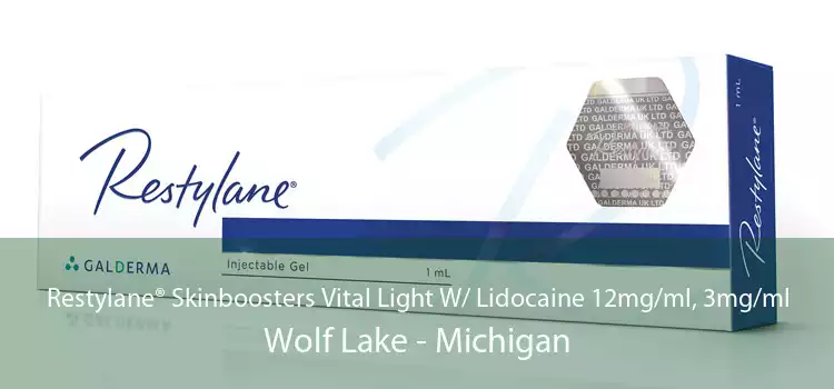 Restylane® Skinboosters Vital Light W/ Lidocaine 12mg/ml, 3mg/ml Wolf Lake - Michigan