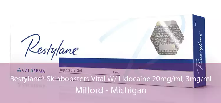 Restylane® Skinboosters Vital W/ Lidocaine 20mg/ml, 3mg/ml Milford - Michigan