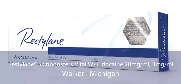 Restylane® Skinboosters Vital W/ Lidocaine 20mg/ml, 3mg/ml Walker - Michigan