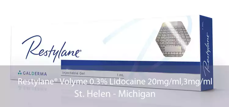 Restylane® Volyme 0.3% Lidocaine 20mg/ml,3mg/ml St. Helen - Michigan