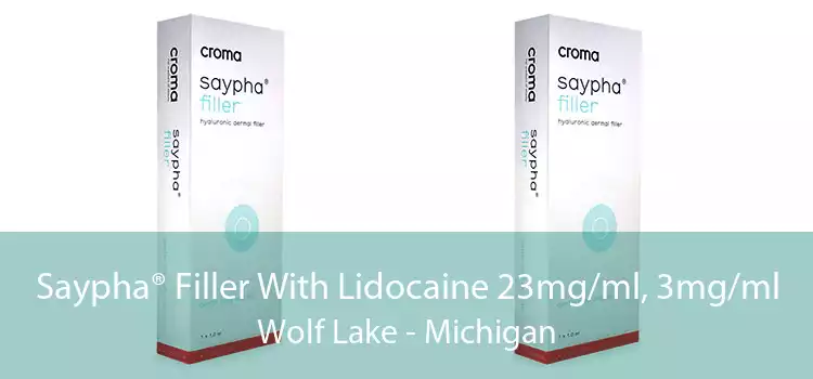 Saypha® Filler With Lidocaine 23mg/ml, 3mg/ml Wolf Lake - Michigan