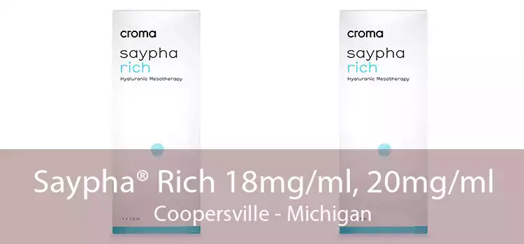 Saypha® Rich 18mg/ml, 20mg/ml Coopersville - Michigan