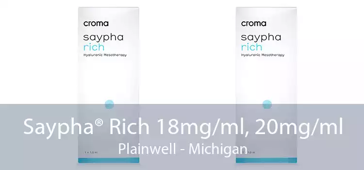Saypha® Rich 18mg/ml, 20mg/ml Plainwell - Michigan
