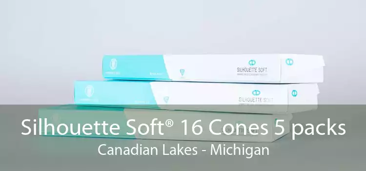 Silhouette Soft® 16 Cones 5 packs Canadian Lakes - Michigan