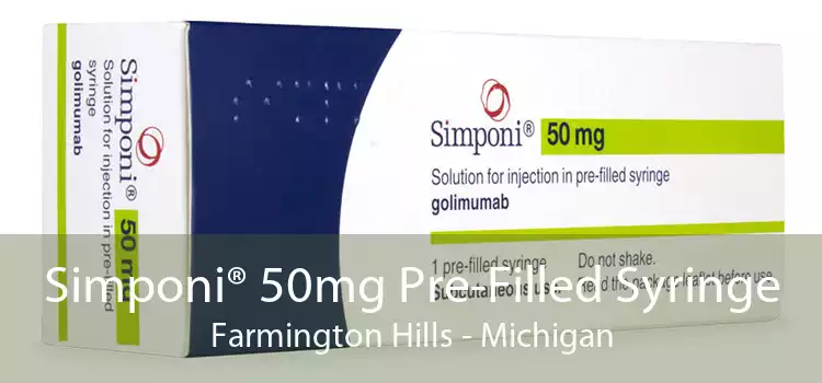 Simponi® 50mg Pre-Filled Syringe Farmington Hills - Michigan