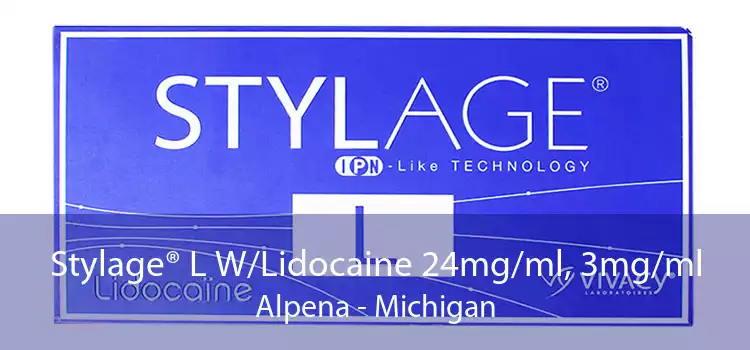 Stylage® L W/Lidocaine 24mg/ml, 3mg/ml Alpena - Michigan