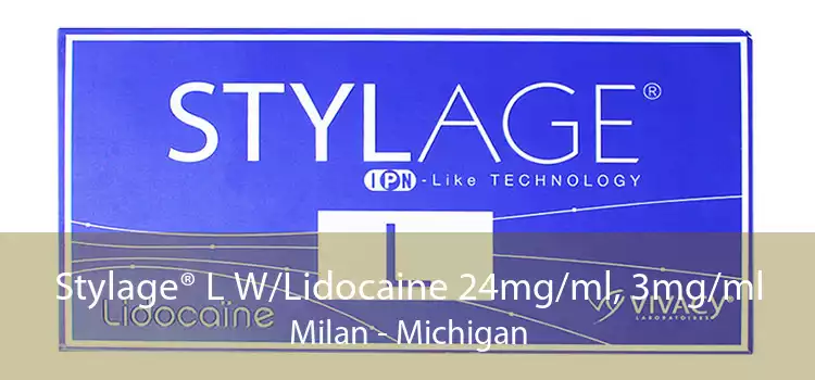 Stylage® L W/Lidocaine 24mg/ml, 3mg/ml Milan - Michigan