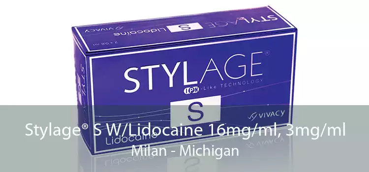 Stylage® S W/Lidocaine 16mg/ml, 3mg/ml Milan - Michigan