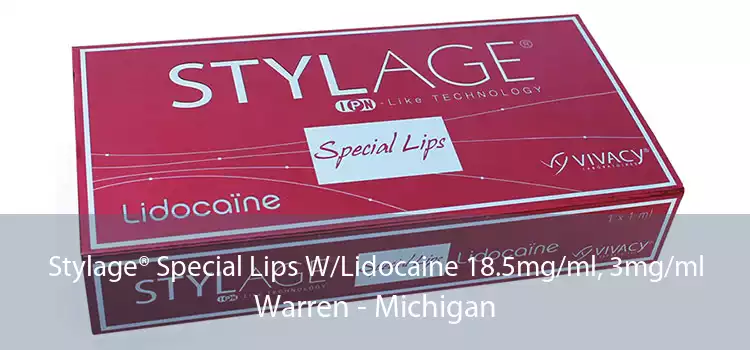 Stylage® Special Lips W/Lidocaine 18.5mg/ml, 3mg/ml Warren - Michigan