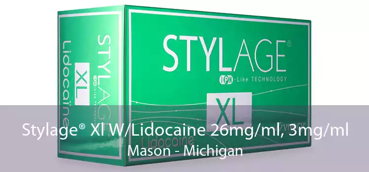Stylage® Xl W/Lidocaine 26mg/ml, 3mg/ml Mason - Michigan