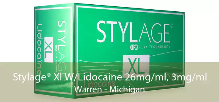 Stylage® Xl W/Lidocaine 26mg/ml, 3mg/ml Warren - Michigan