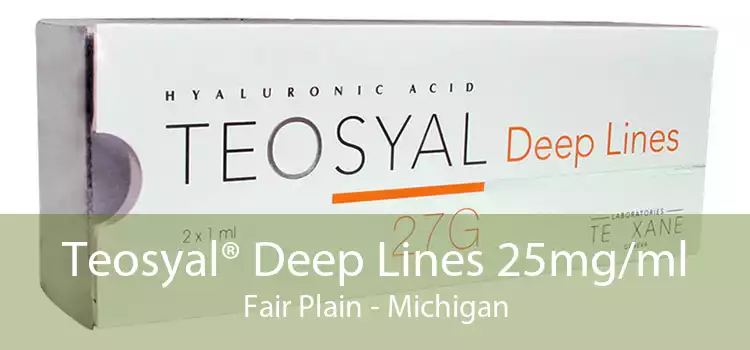 Teosyal® Deep Lines 25mg/ml Fair Plain - Michigan